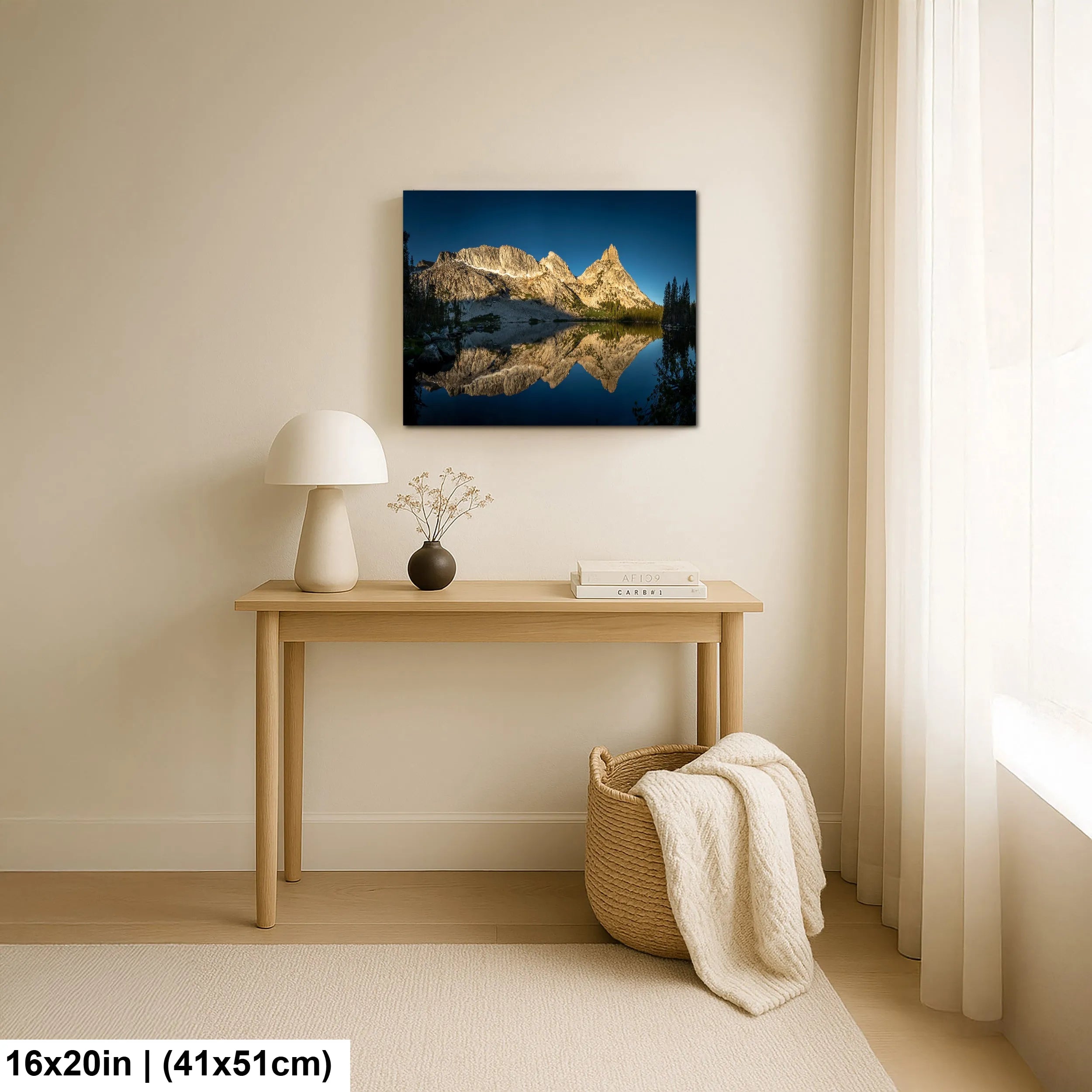 Youngs Lake and Ragged Peak