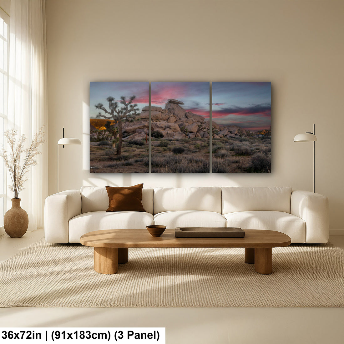 Cap Rock, Joshua Tree National Park  at sunset