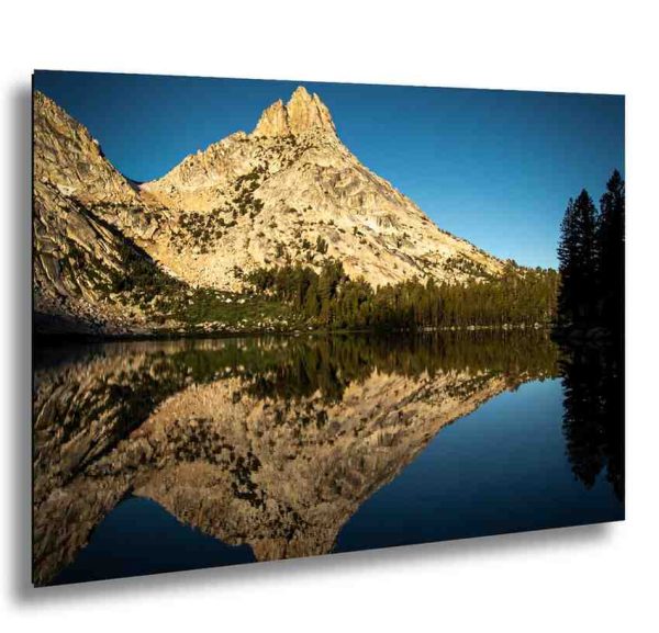 Ragged Peak above Youngs Lake, Yosemite, CA