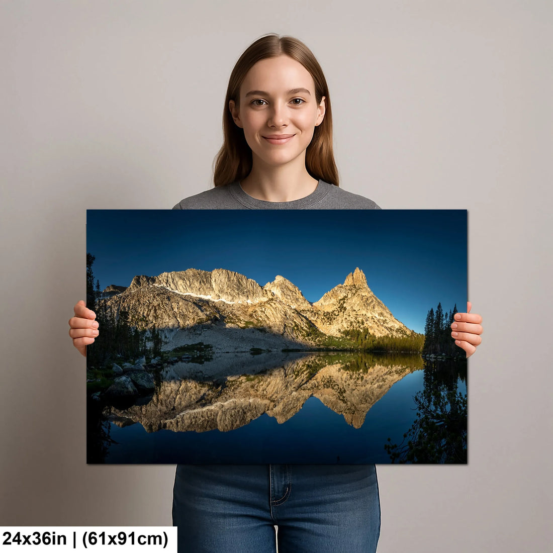 Youngs Lake and Ragged Peak