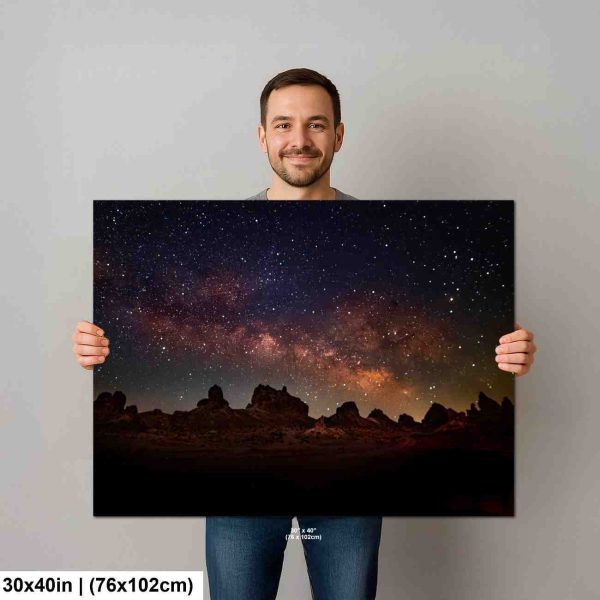 The Milky Way Above the Trona Pinnacles, Trone, CA