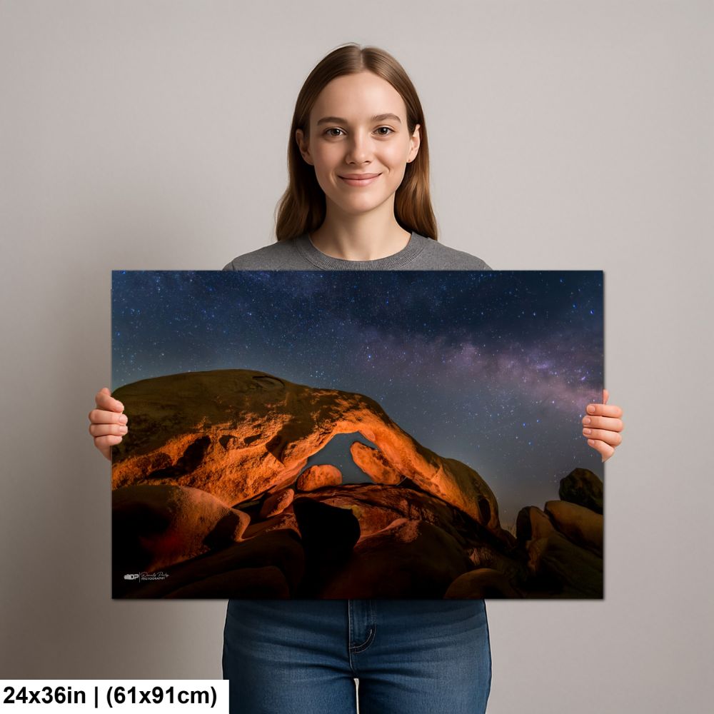 Arch Rock with the Milky Way