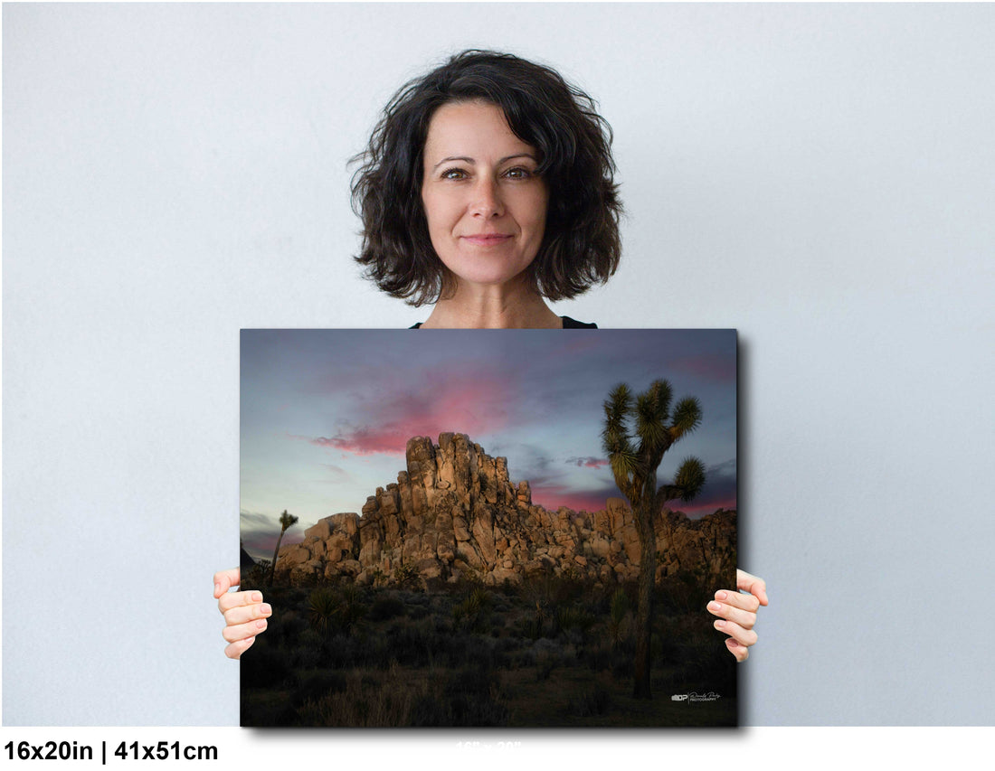 Cap Rock at Sunset, Joshua Tree National Park