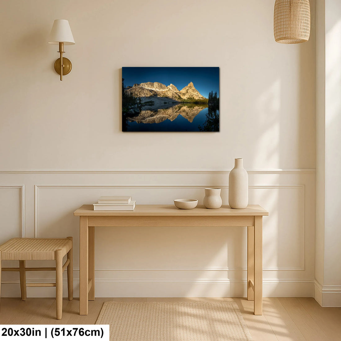 Youngs Lake and Ragged Peak