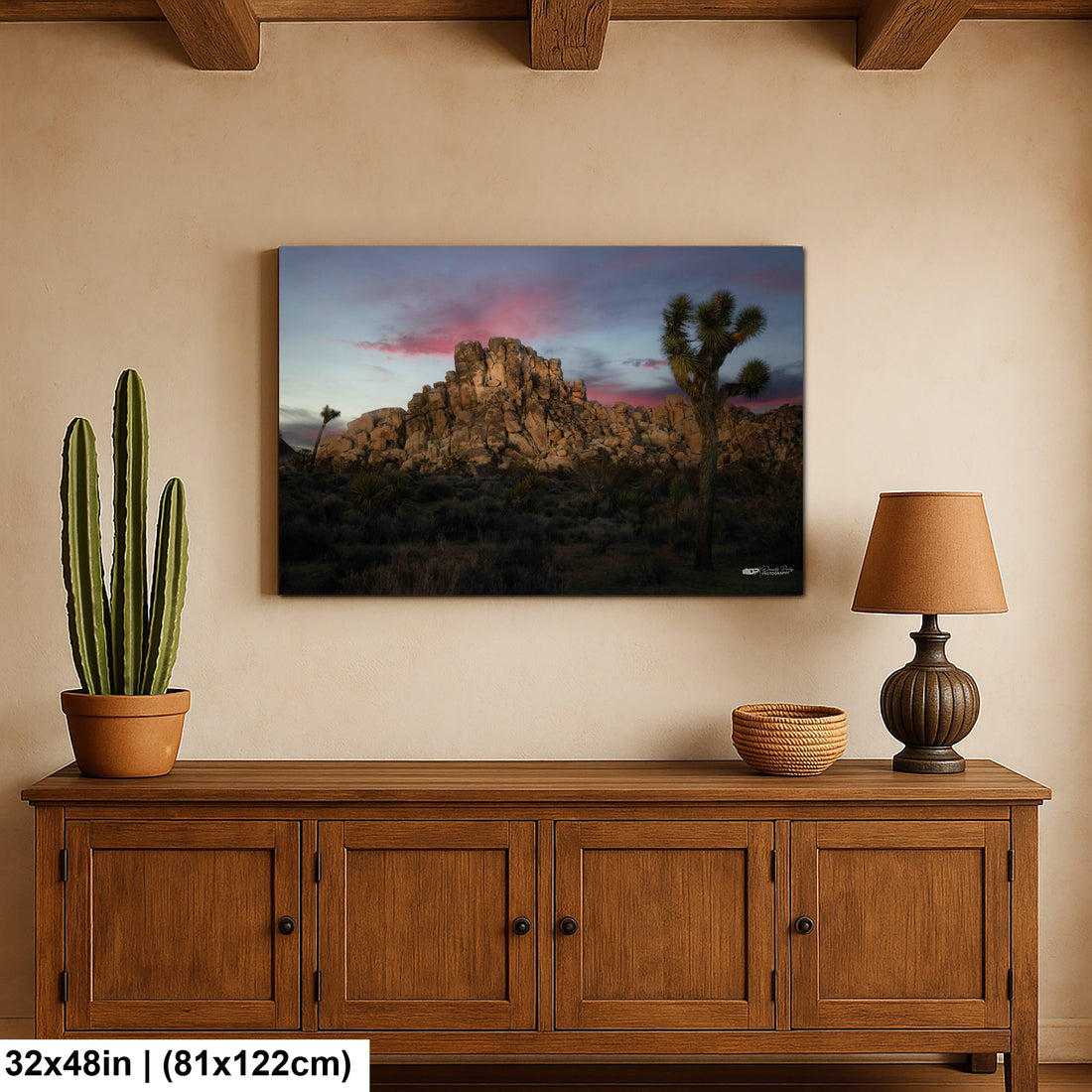 Joshua Tree National Park at Sunset