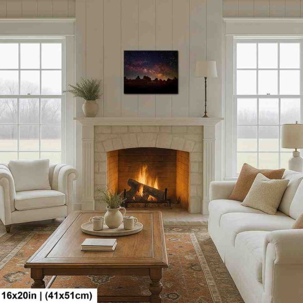 The Milky Way Above the Trona Pinnacles, Trone, CA