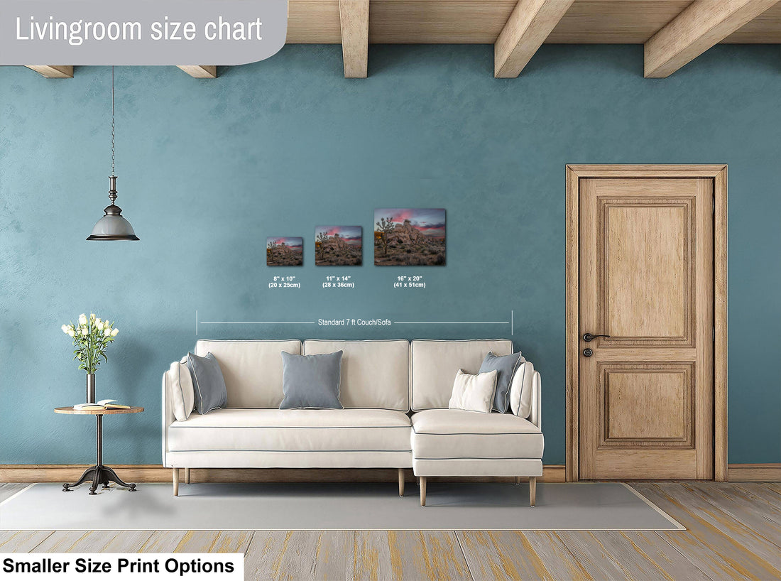 Cap Rock, Joshua Tree National Park  at sunset