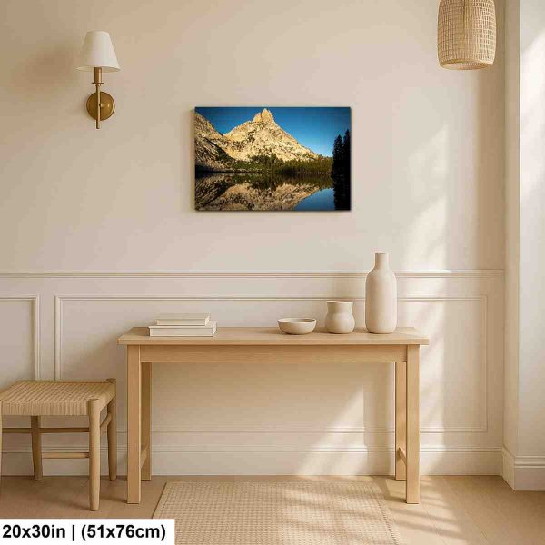 Ragged Peak above Youngs Lake, Yosemite, CA