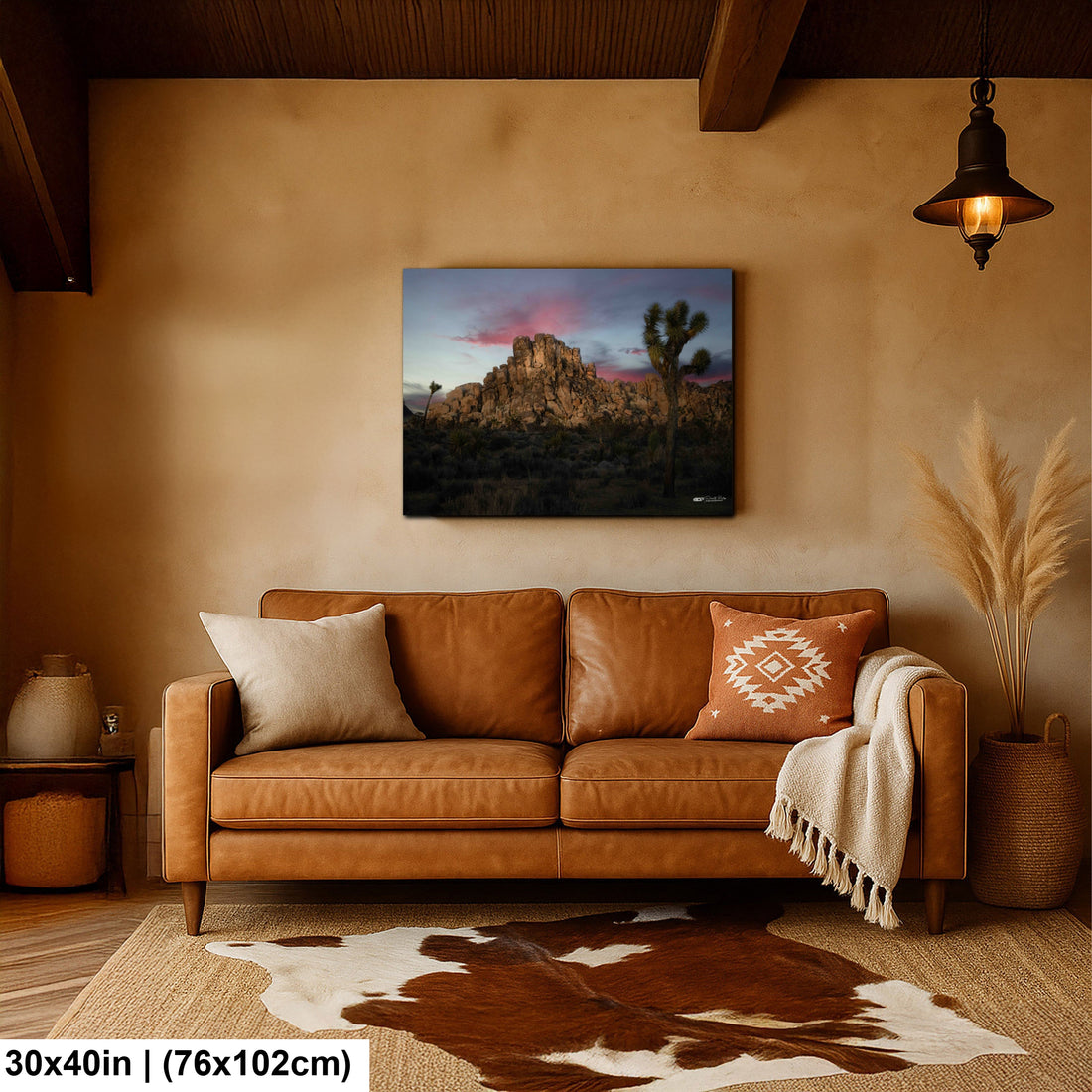 Joshua Tree National Park at Sunset