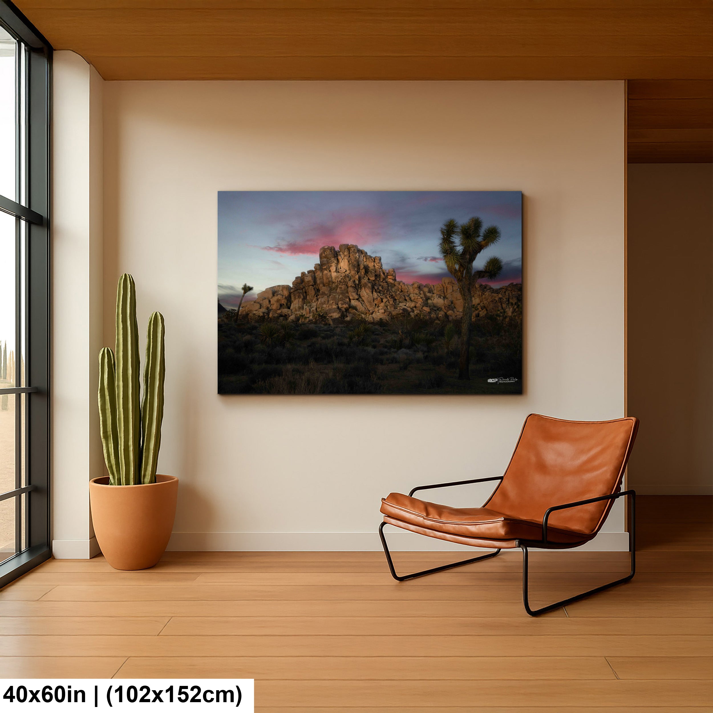 Cap Rock at Sunset, Joshua Tree National Park