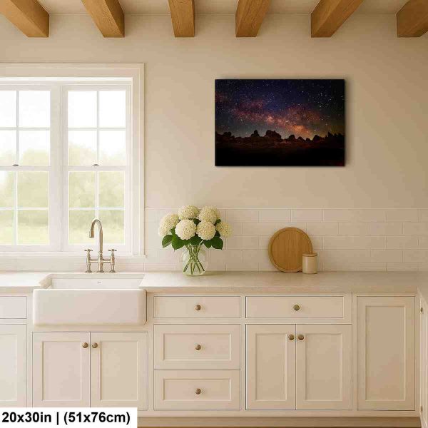 The Milky Way Above the Trona Pinnacles, Trone, CA