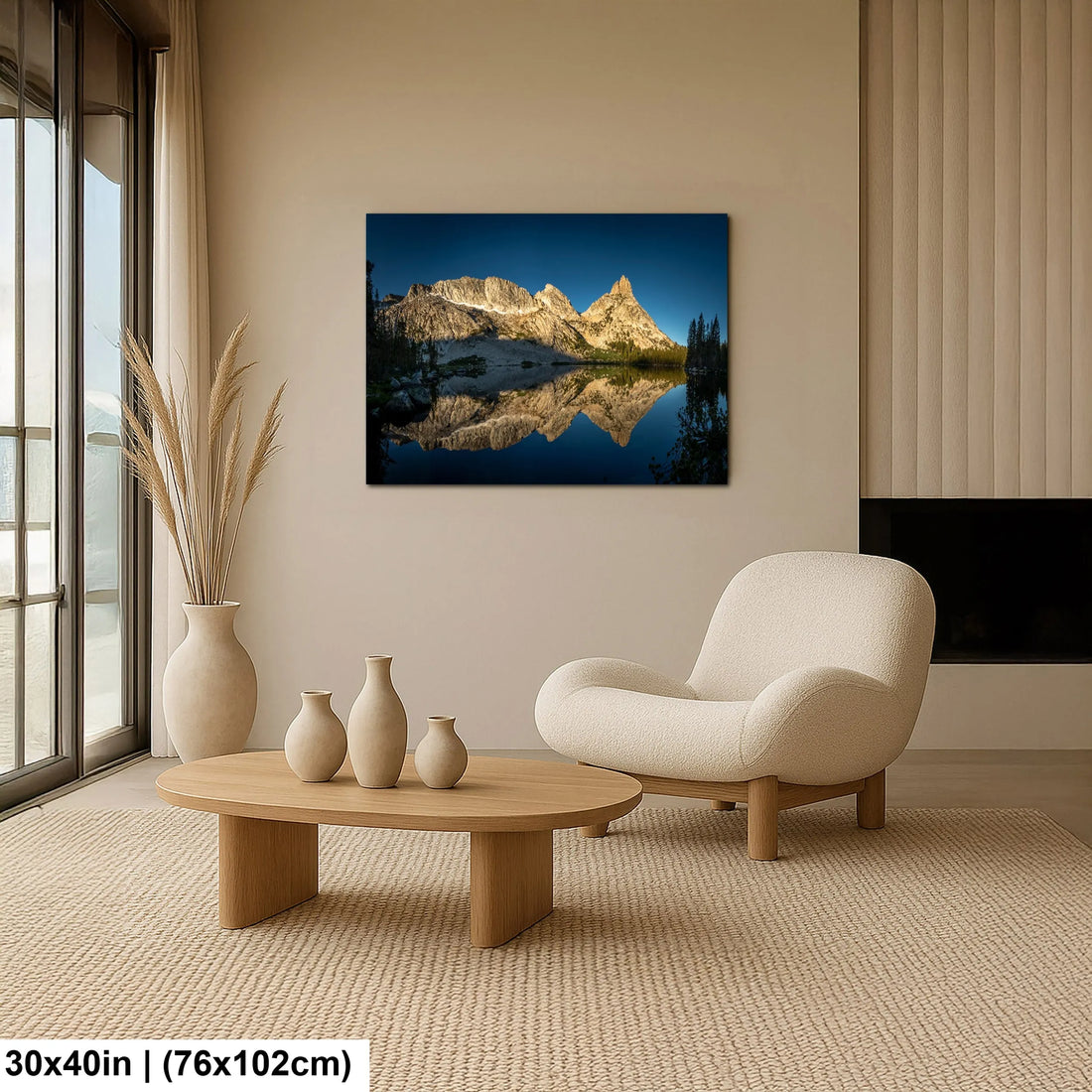 Youngs Lake and Ragged Peak