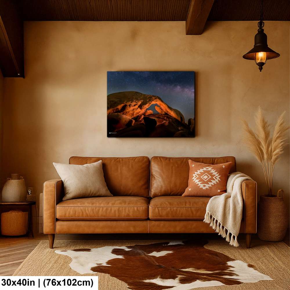 Arch Rock with the Milky Way