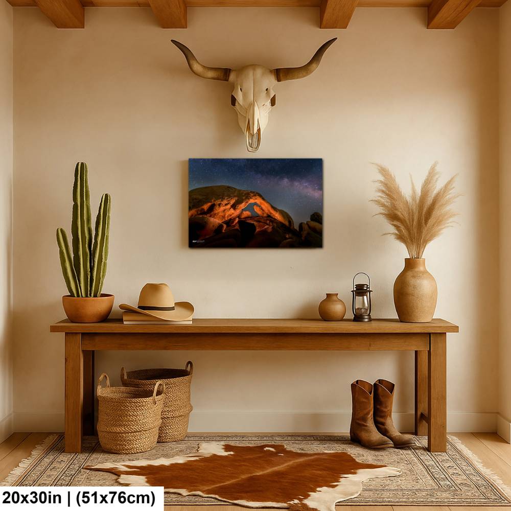 Arch Rock with the Milky Way