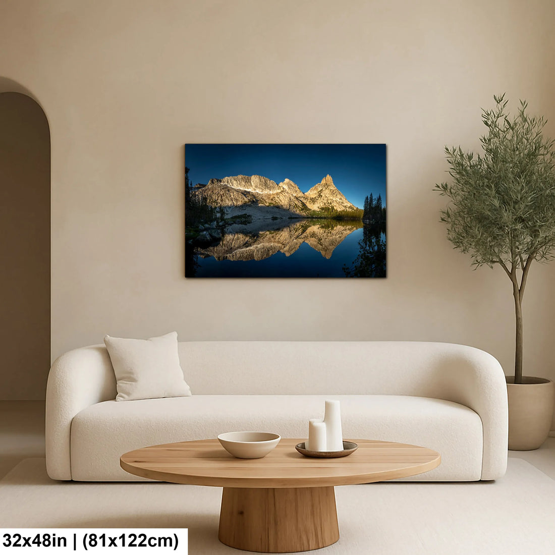 Youngs Lake and Ragged Peak