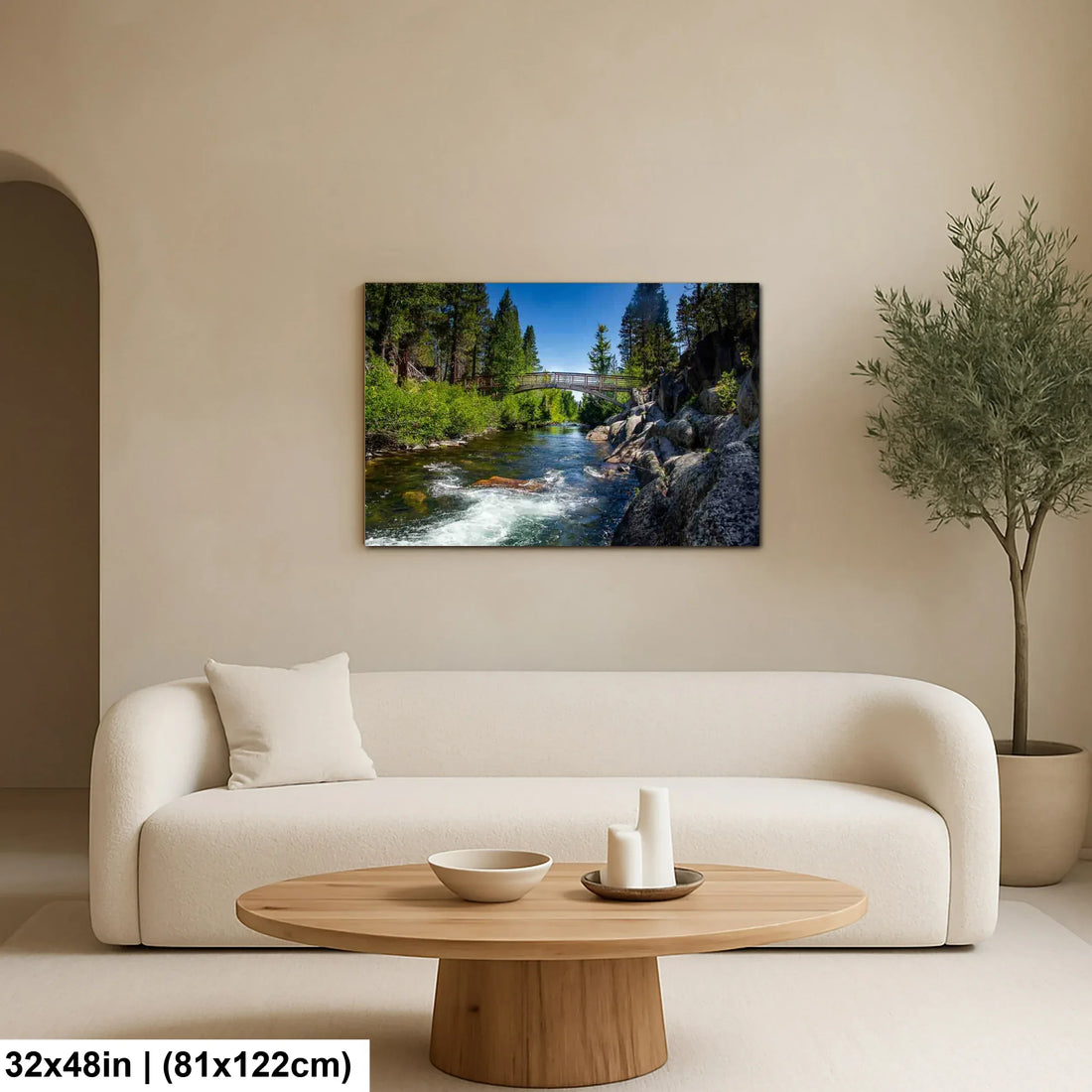 Bridge over the San Joaquin River in Devils Postpile National Monument - Donald Purdey Photography