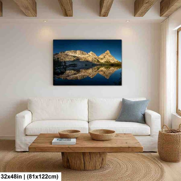 Youngs Lake with Ragged Peak, Yosemite, CA