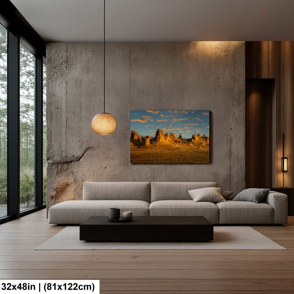 Trona Pinnacles at Sunset, Trona, CA