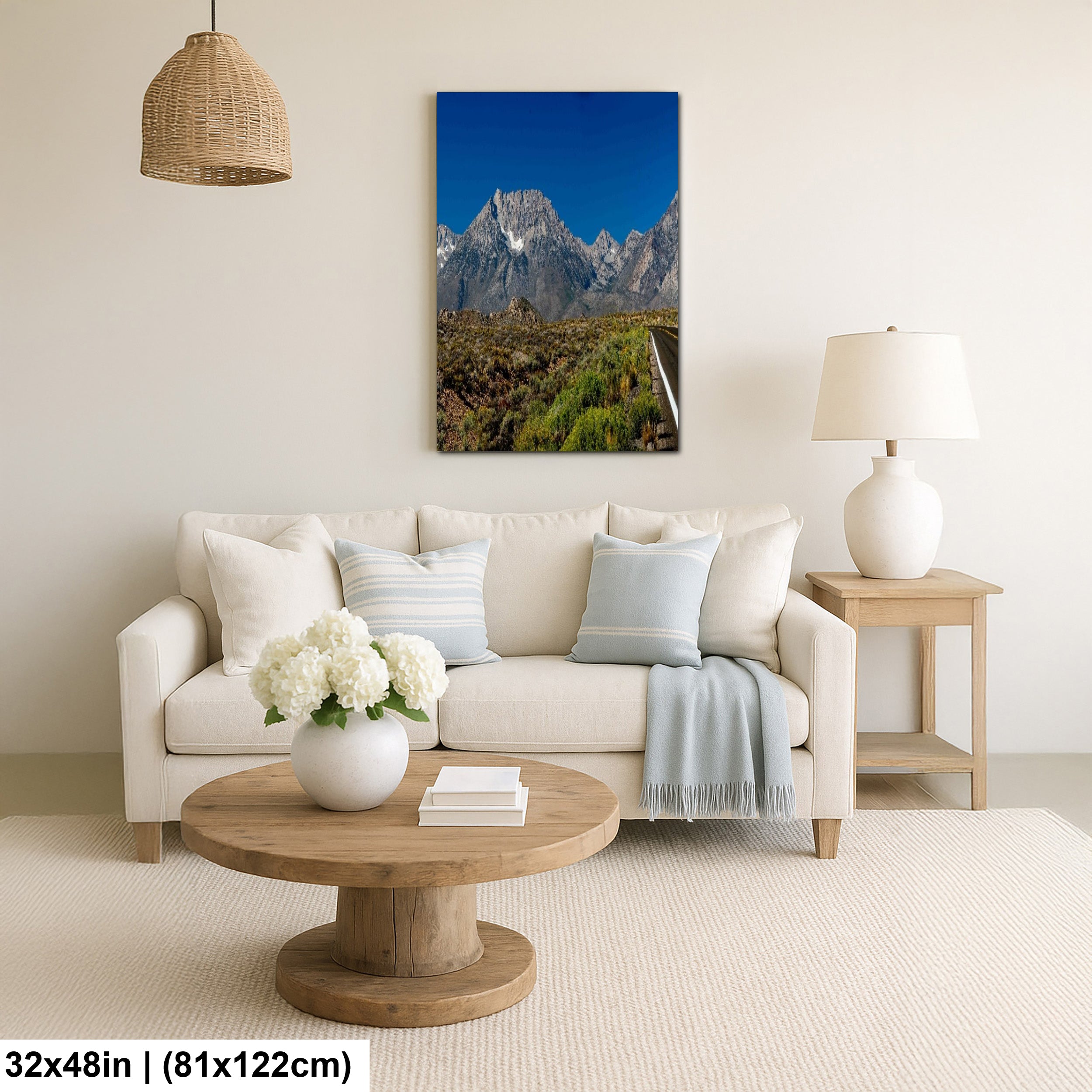 On Way to Whitney Portal, California