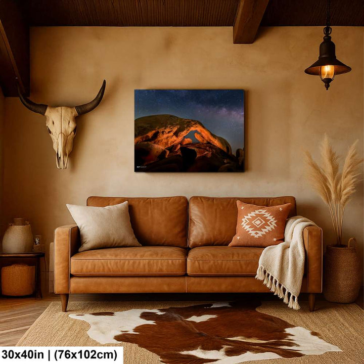 Arch Rock with the Milky Way