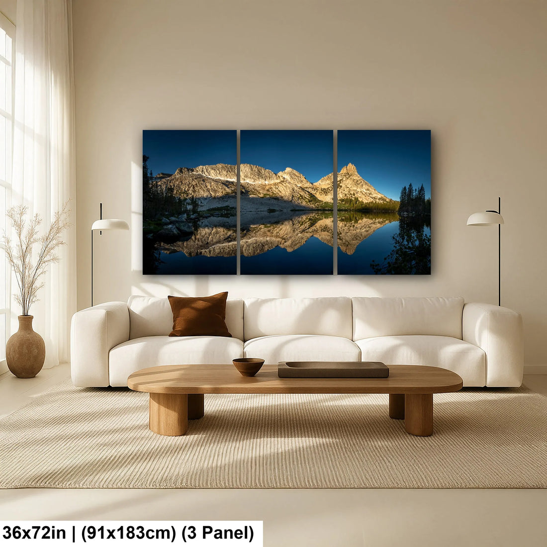 Youngs Lake and Ragged Peak