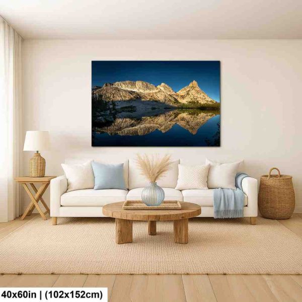 Youngs Lake with Ragged Peak, Yosemite, CA