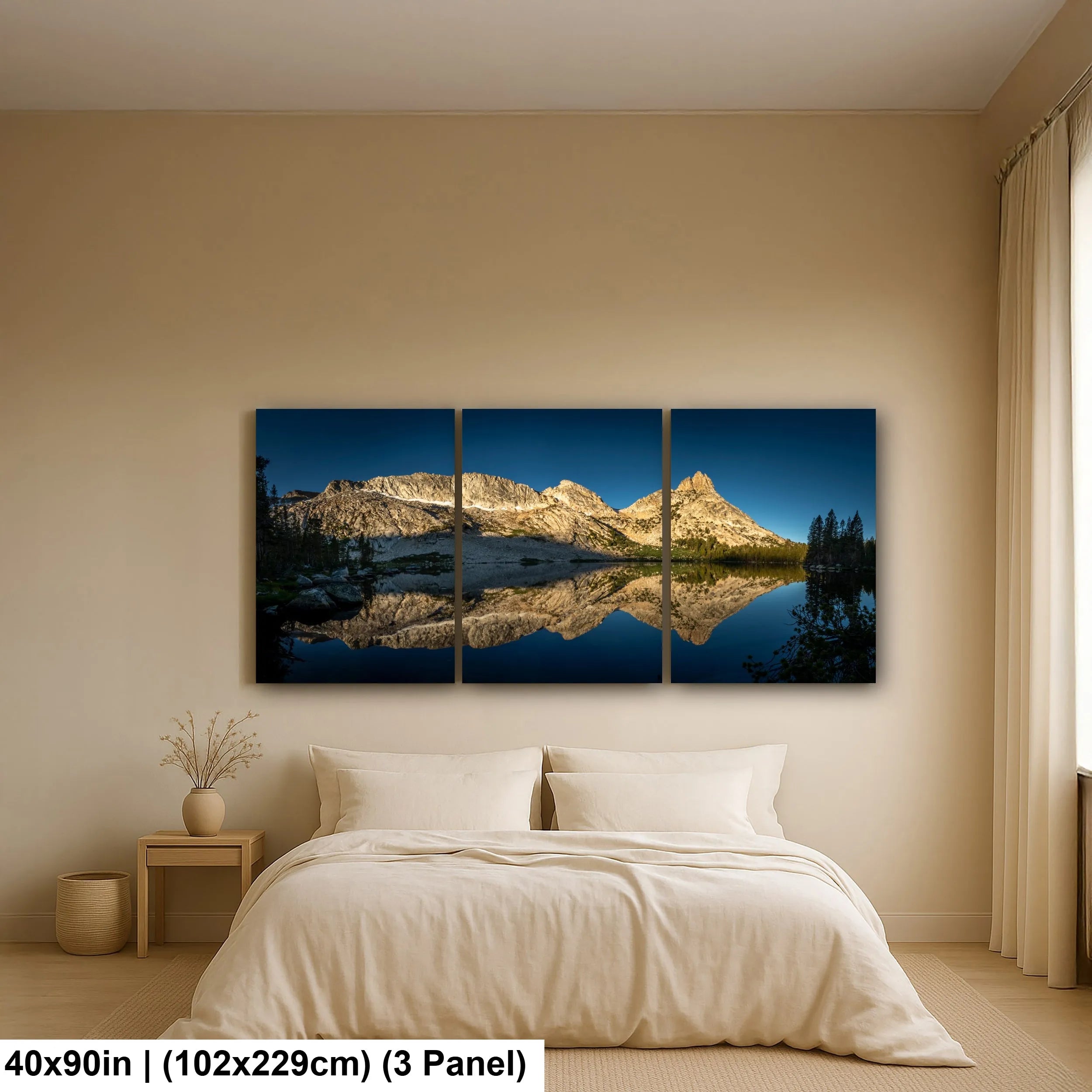 Youngs Lake and Ragged Peak