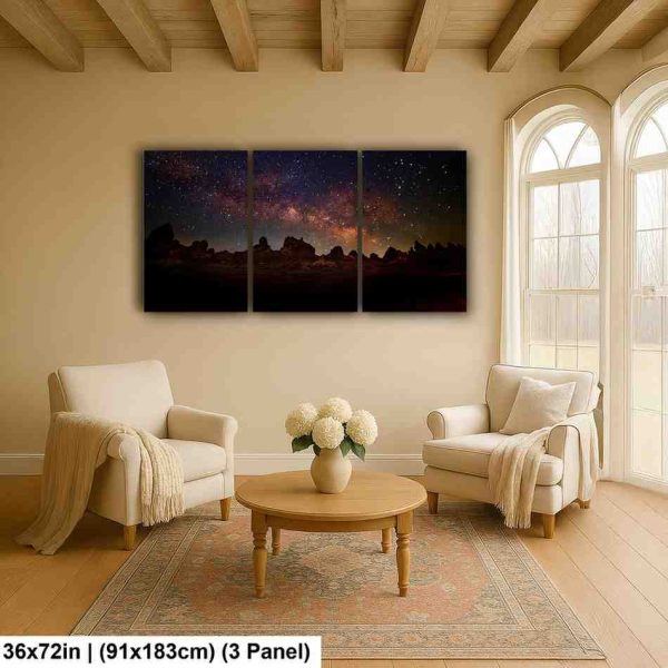 The Milky Way Above the Trona Pinnacles, Trone, CA