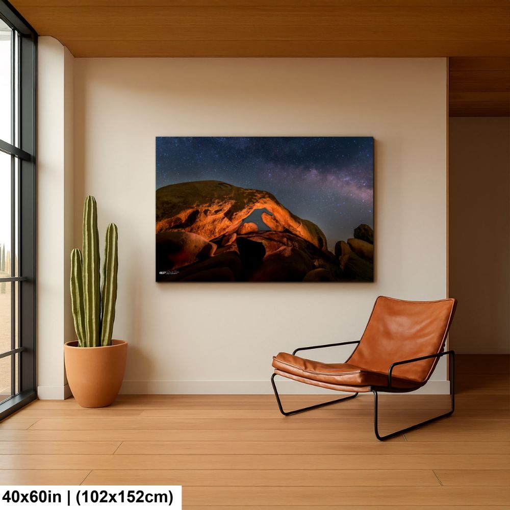 Arch Rock with the Milky Way