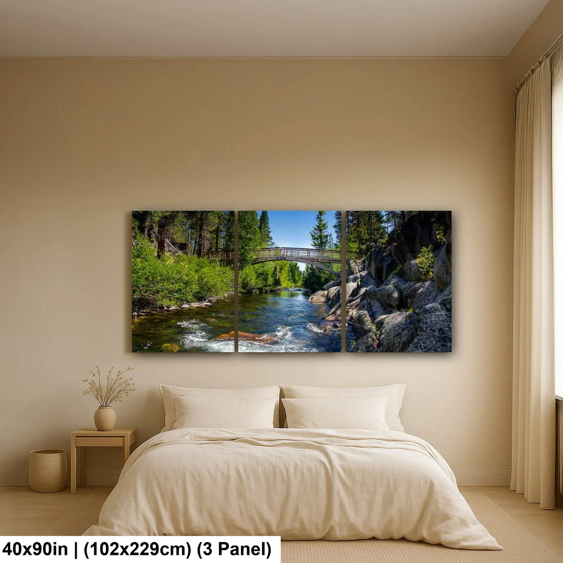 Bridge over the San Joaquin River in Devils Postpile National Monument - Donald Purdey Photography