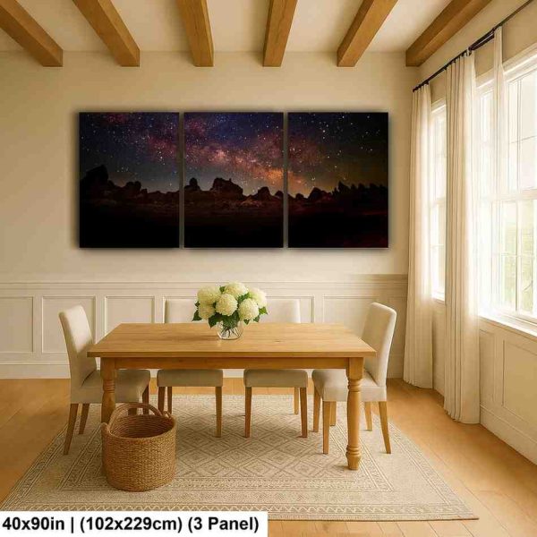 The Milky Way Above the Trona Pinnacles, Trone, CA