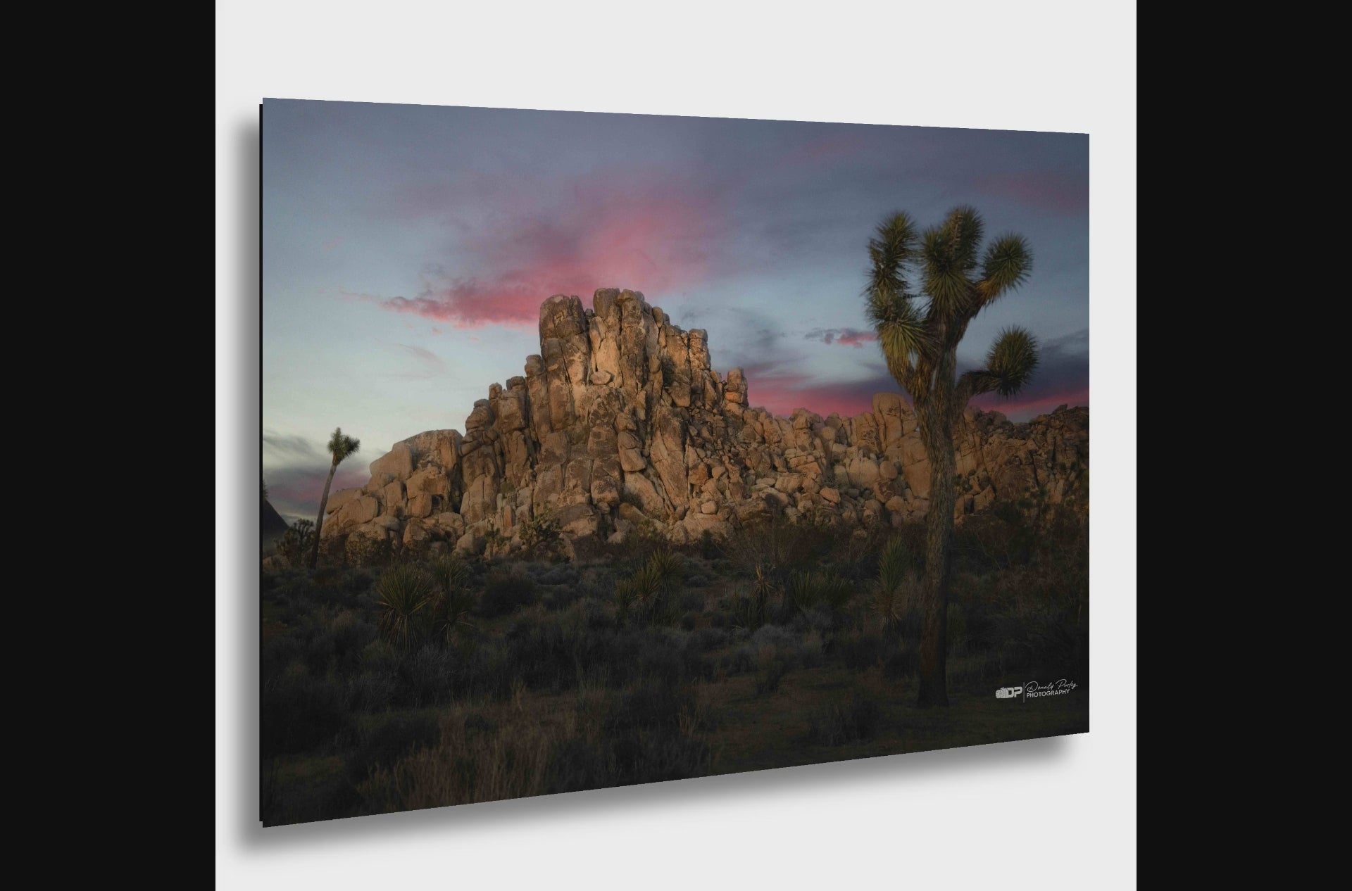 Cap Rock at Sunset, Joshua Tree National Park